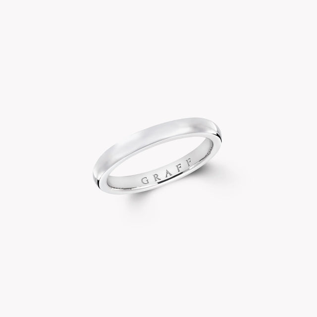 D Shape Wedding Band