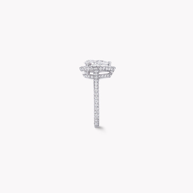 Constellation Pear Shape Diamond Engagement Ring