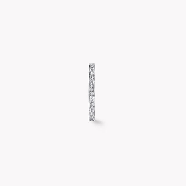 Spiral Pavé Diamond Band