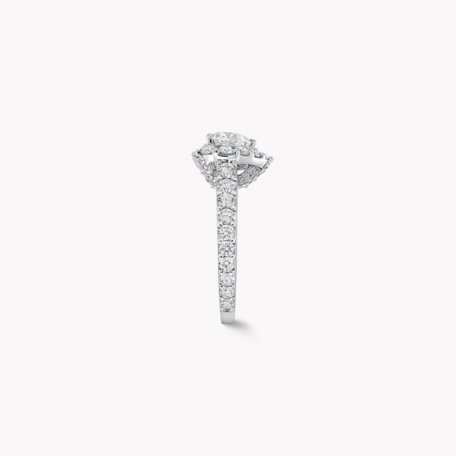 Icon Heart Shape Diamond Engagement Ring
