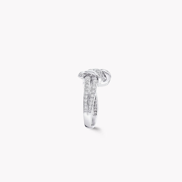 Tilda’s Bow Pavé Diamond Ring