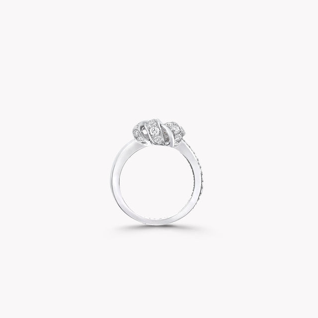 Tilda’s Bow Pavé Diamond Ring