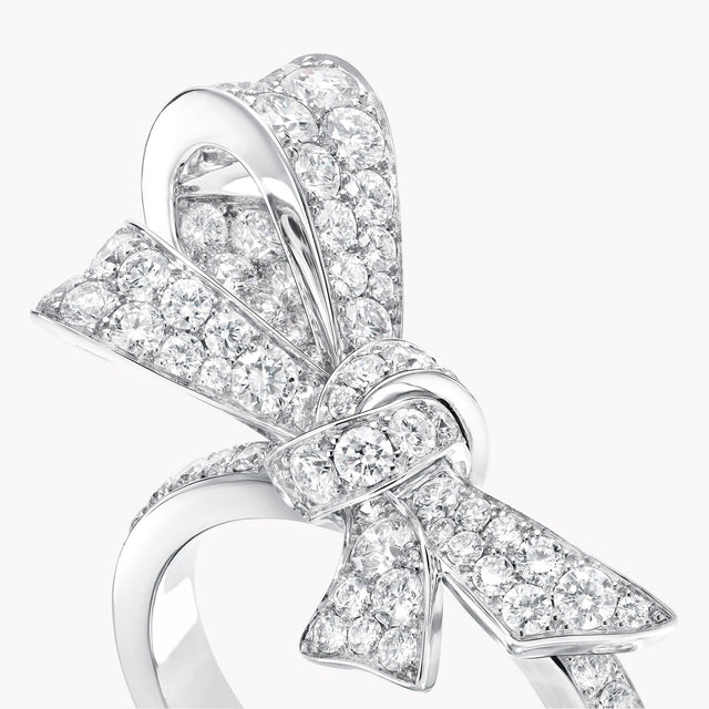 Tilda's Bow Diamond Ring