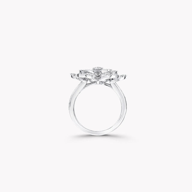Wild Flower Large Diamond Ring