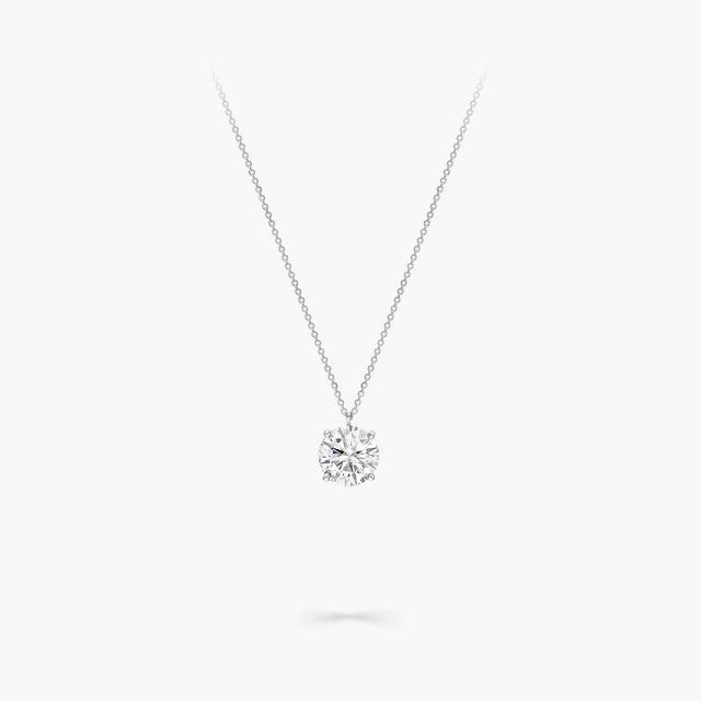 Round Diamond Pendant