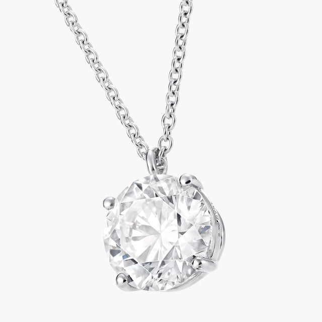 Round Diamond Pendant