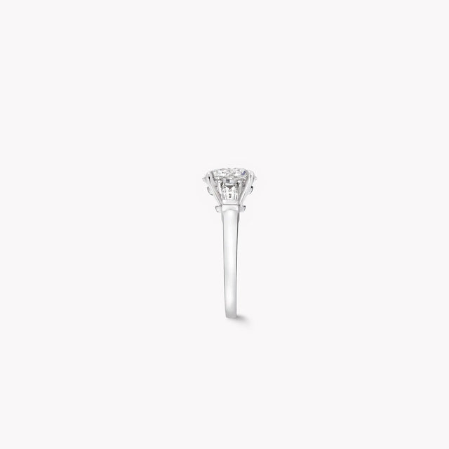 Promise Round Diamond Engagement Ring