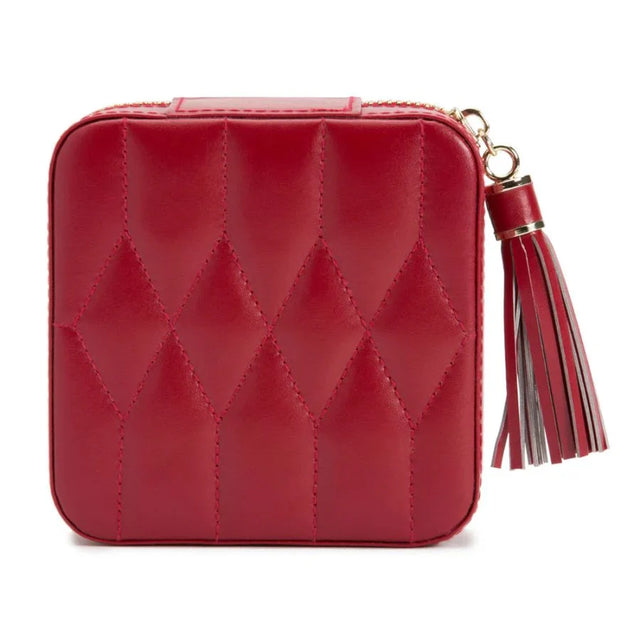 Wolf Caroline Zip Travel Case Red