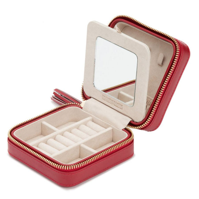 Wolf Caroline Zip Travel Case Red