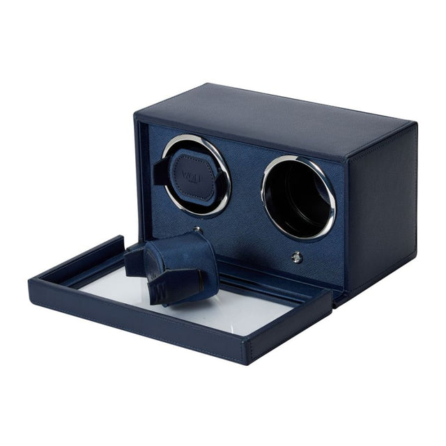Wolf Double Cub Winder with Cover Navy