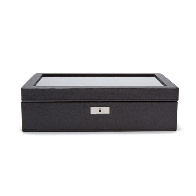 Wolf Roadster 10 Pc Watch Box Black