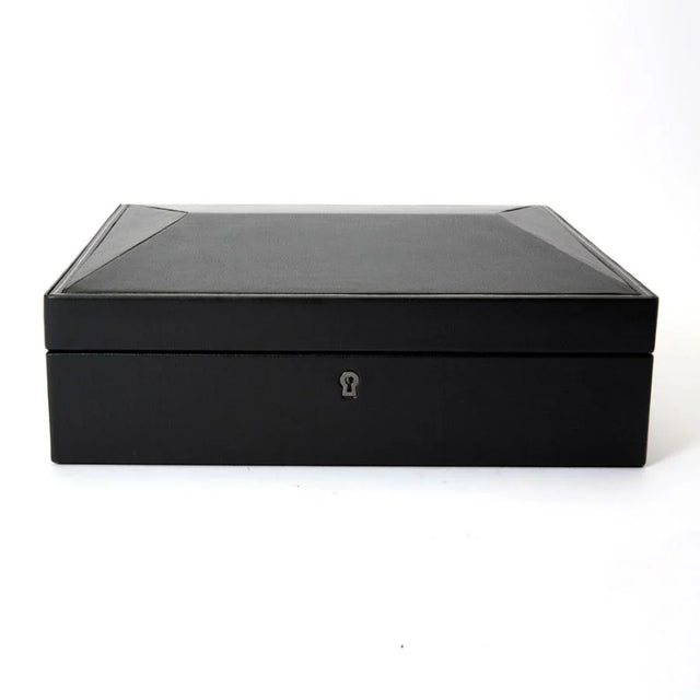 Wolf British Racing 15 Piece Watch Box Black