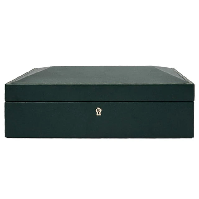 Wolf British Racing 15 Piece Watch Box Green