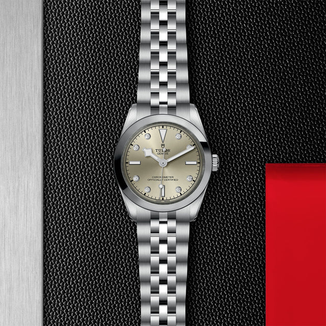 tudor m79600 0006 in store flat lay